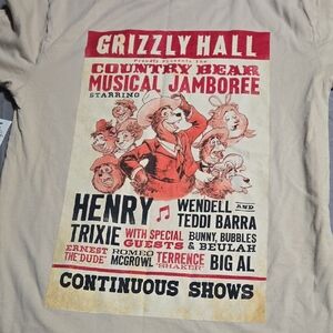 Disney Grizzly Hall Country Bear Musical Jamboree T-Shirt